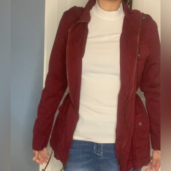 Medium burgundy New Look Jacket - Picture 4 of 5